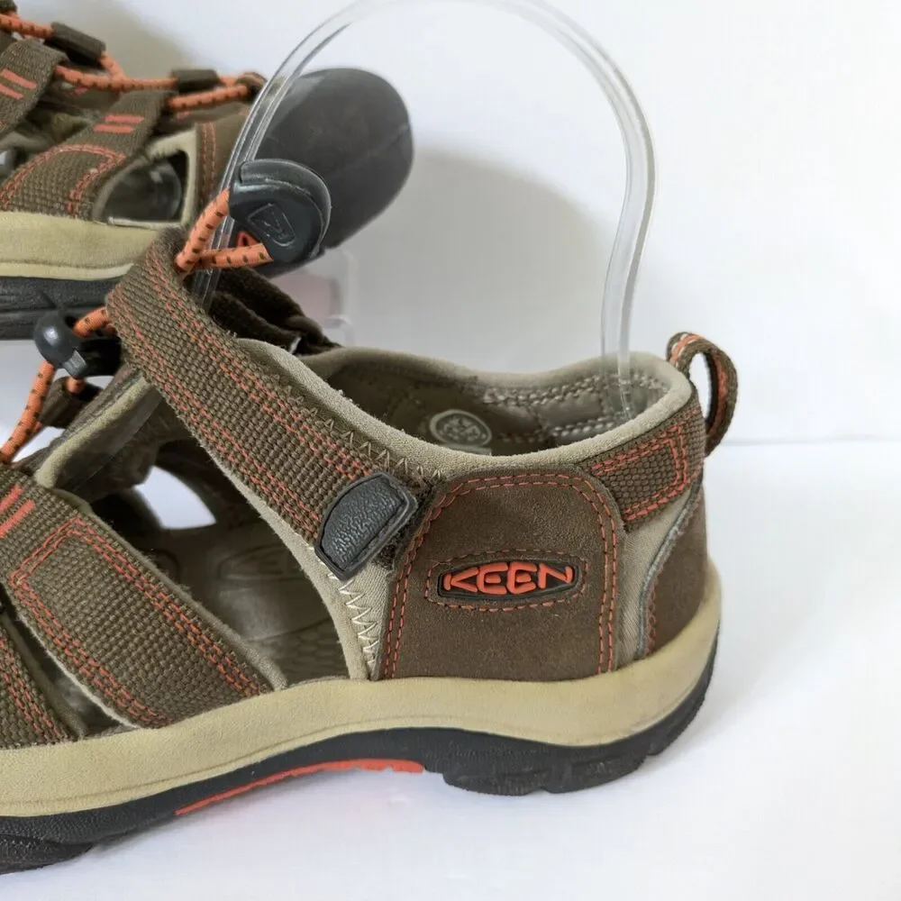 Keen Newport H2 Sandal Youth 6/38 Womens 7.5 Brown Waterproof Hiking Water Shoes